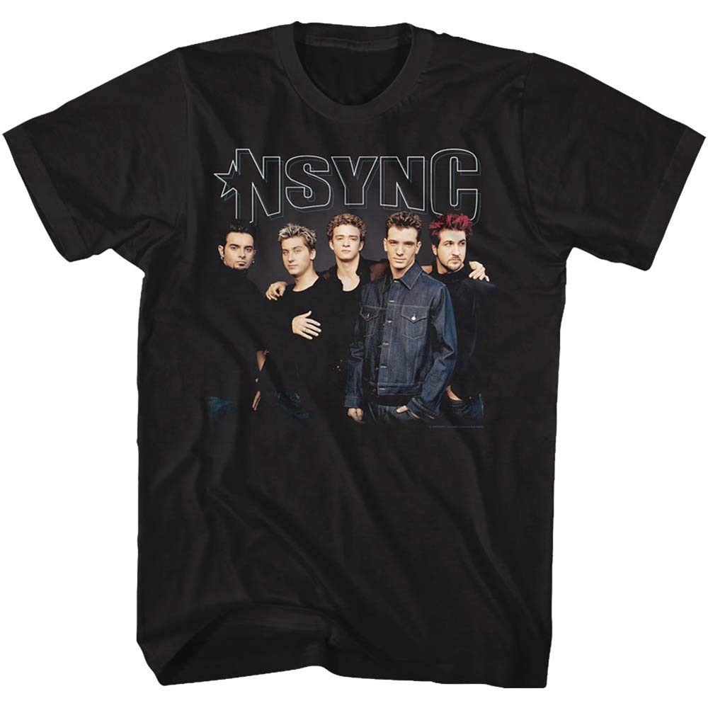 Nsync Stark Group Shot T Shirt 2624 Kitilan
