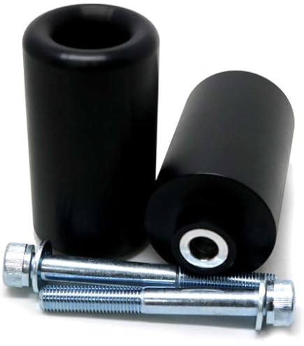 Frame Hole Cover Caps For Suzuki GSX-S1000 / F / GT (2015-2022) – Set Of 2 Black PP Covers