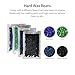 Wax Warmer Hair Removal Kit with 4 Packs Different Flavors Hard Wax Beans and 30 Pcs Wax Applicator Sticks for Women and Man