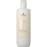 BlondMe Bond Repair Brightening Shampoo for Blonde Hair | Removes Build-Up and Impurities | Repairs, Hydrates, & Brightens Blonde, Lightened, & Grey Hair