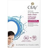 OLAY 4-in-1 Daily Facial Cloths, Normal, 66 ea (Pack of 4)