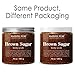 Brown Sugar Body Scrub for Cellulite and Exfoliation - Natural Body Scrub - Reduces The Appearances of Cellulite, Stretch Marks, Acne, and Varicose Veins, 10 Ounces