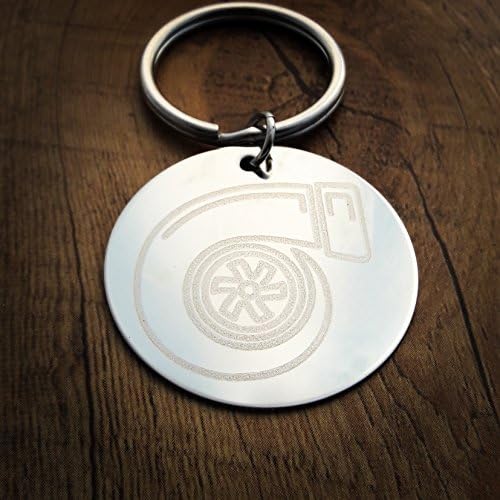 Turbo keychain - Diesel Truck Turbo - Car Turbo Keychain
