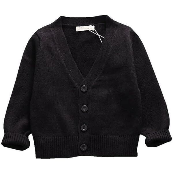 トップス BATONER BABY WOOL POLO CARDIGAN Black Polo Ralph Lauren Big Girls Long-Sleeve Cable-Knit Button