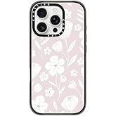 CASETiFY Impact Case for iPhone 16 Pro [Slim / 8.2 ft. 4X Military Grade Drop Protection/Wireless Charging Compatible] - Penelope - Clear Black