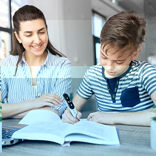 Rocket Pen Reading Tutor - Use Its Six Learning Aids to Make Reading Your New Super Power. OCR Scanner for Dyslexia - Hear Scanned Text. Scans Phone, Tablet, Printed Page. No PC Needed