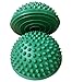 AppleRound Pair Balance Pods with 1 Pump, Domed Hedgehog Style, Green