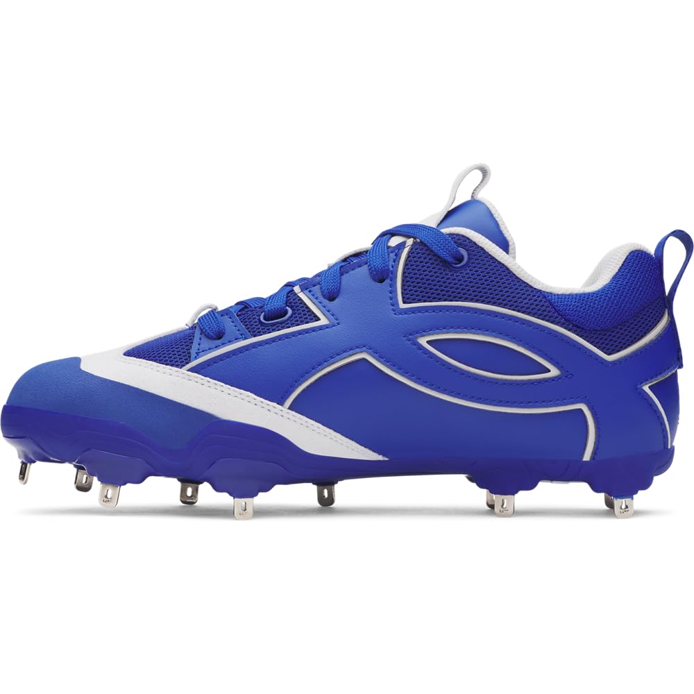 Under Armour Men’s Yard Icon MT Baseball Cleats Sneaker, (400) Royal/Royal/Royal, 9