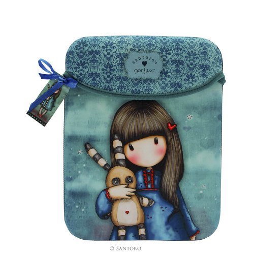 Santoro Eclectic - Gorjuss iPad Sleeve - Hush Little Bunny by Gorjuss