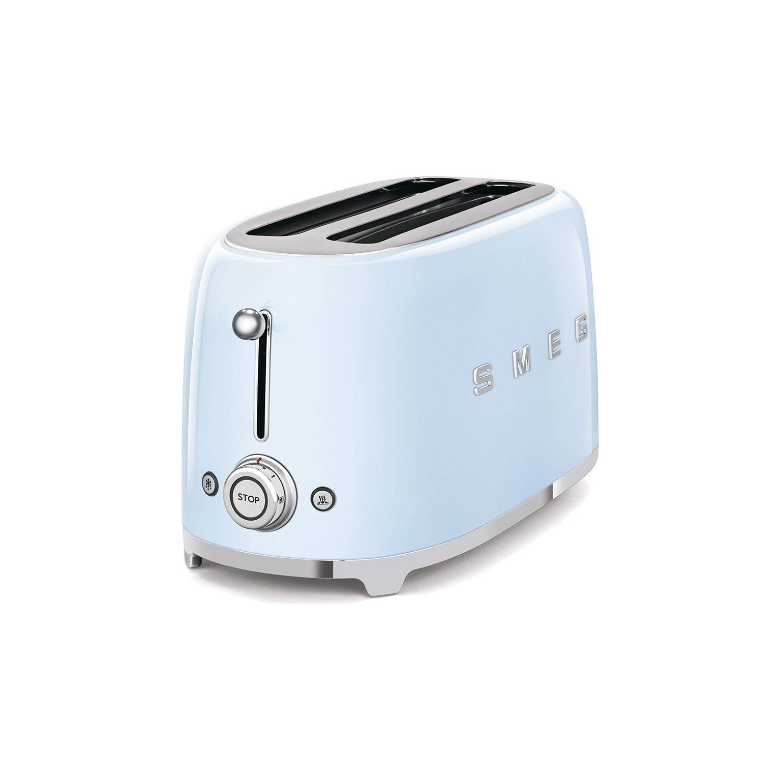 Duck Egg Blue Swan 4Slice Retro Toaster, 1600 Watt