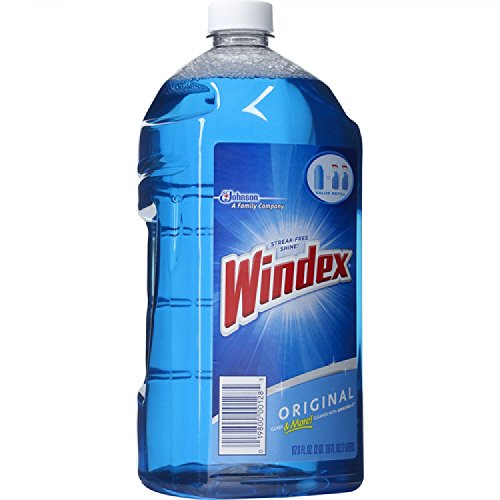 Windex Cleaner Window  Refill  67.6-Ounce ( 2 Liter ) Bottles  (Pack of 6)