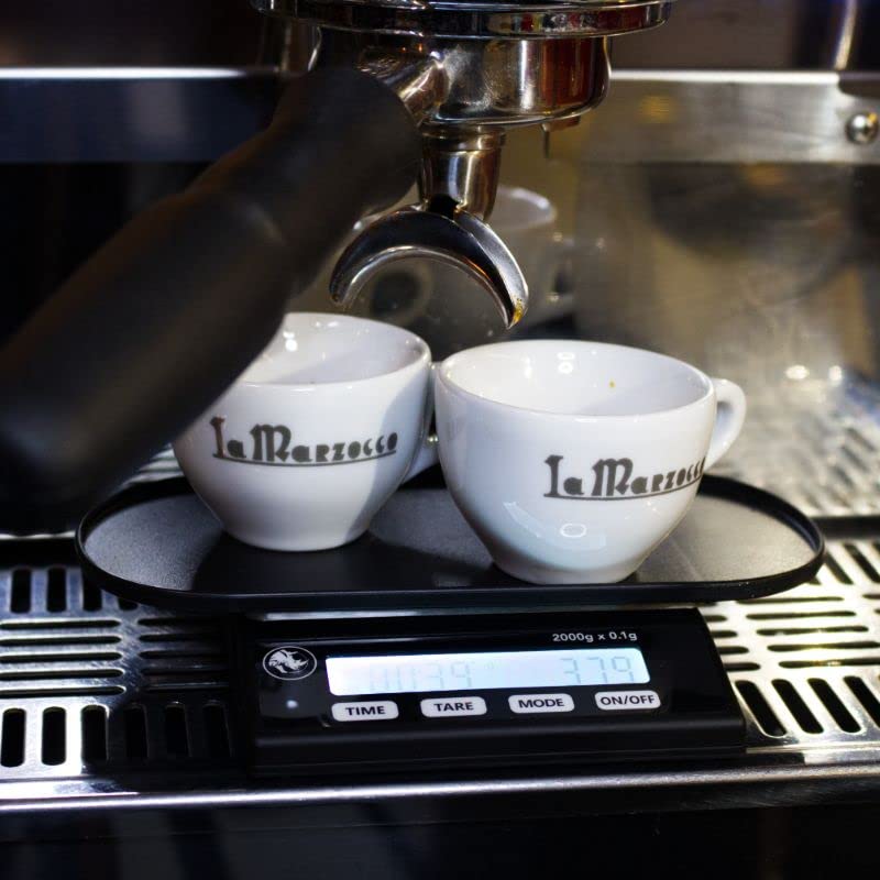 Rhino Coffee Gear Stealth Espresso Scale, Stainless Steel (IP65 Rated