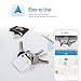 SwiftFinder ST02, Key Finder, Phone Finder, [Replaceable Battery with up to 15 months] Bluetooth Tracker for Keys, Wallet, Bag, Smart Tag with App Control for iPhone and Android