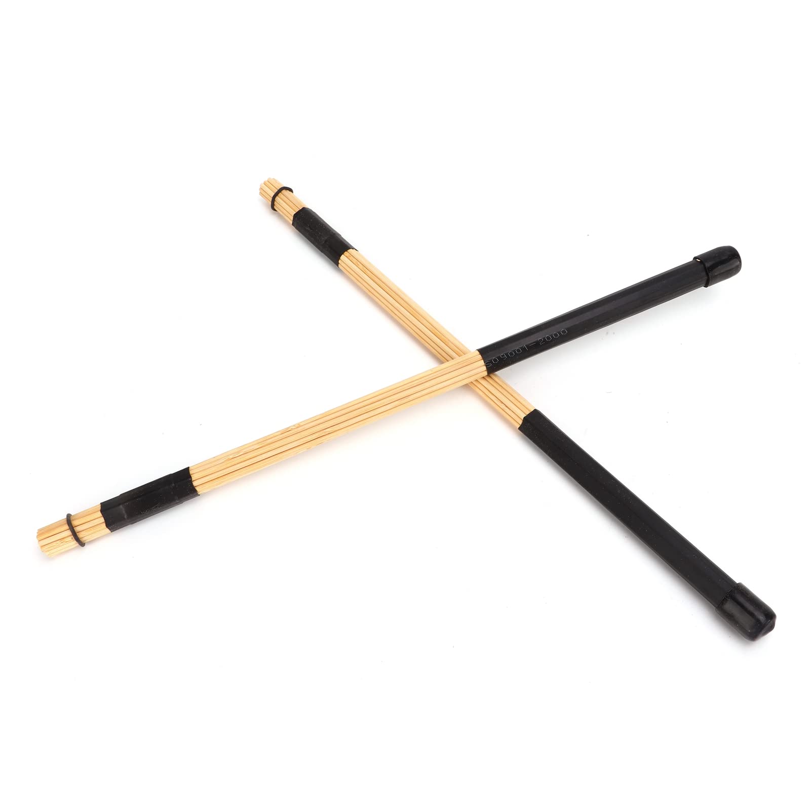 Bamboo Drumsticks, Durable Bamboo Drum Sticks Rods Natural Sound Enjoy Fun Non Cumbersome Good Balance for Percussion Instrument