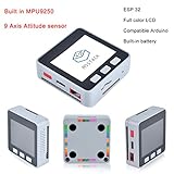 M5Stack Gray Kit 240 MHz Dual Core ESP32 Development Stackable Kit 16 MB Flash Built-in MPU9250, Integrated 520 KB SRAM Supported Arduino, Blockly Language with UIFlow, Micropython