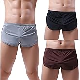Sisgenesis Men's Boxer Aloha Shorts Loose and Soft Sports and Fitness Underwear 3 Pack