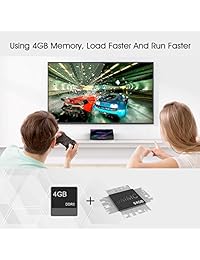 Android 9.0 TV Box 4GB RAM 64GB ROM, KFiAQ Android Box Quad-Core 64bit Dual-WiFi 2.4G 5.0G,3D Ultra HD 4K H.265 USB 3.0 BT 4.0 Smart TV Box