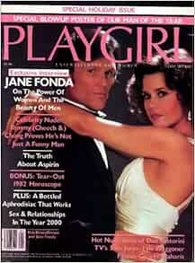 Playgirl Magazine, issue dated January 1982 Jane Fonda cover; also nude