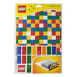 Amazon.com: Lego Gift Wrapping Paper Lego Bricks Set: Toys &amp; Games
