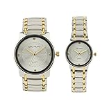 His her metal watch (Two-Tone)