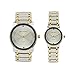 His her metal watch (Two-Tone)