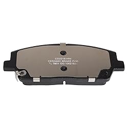 TRQ Front Brake Pads Ceramic Compatible with