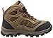 Hi-Tec Kids Unisex Hillside Waterproof Jr hiking Boot (Toddler/Little Kid/Big Kid), Brown/Orange, 7 M Big Kid