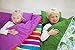 Wildkin Kids Sleeping Bags for Boys & Girls, Measures 57 x 30 x 1.5 Inches, Cotton Blend Materials Sleeping Bag for Kids, Ideal for Parties, Camping & Overnight Travel (Watercolor Ponies)