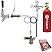 Kegco BF SCK-5T Standard Door Mount Kegerator Keg Tap Beer Conversion Kit with 5 lb Co2 Tank, Chrome