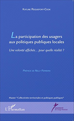 La  participation des usagers aux politiques publiques locales