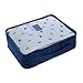 HiDay 8 Sets Packing Cube System - 1 Toiletry bag+ 4 Travel Cubes + 2 Pouches + 1 Premium Shoes Bag - Perfect Travel Luggage Organizer