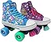 Lenexa Roller Skates for Girls - Pixie Unicorn Kids Quad Roller Skate - Indoor, Outdoor, Derby Children's Skate - Rollerskates Made for Kids - High Top Sneaker Style - Great for Beginner