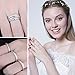 JewelryPalace 0.7ct Cubic Zirconia 3 Pcs Stackable Wedding Band Anniversary Engagement Ring Bridal Sets 925 Sterling Silver Size 6