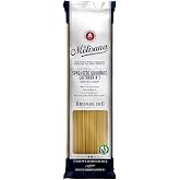 La Molisana Spaghetti alla Chitarra Pasta N&deg;1, 16 oz (Pack of 6), Premium Italian Durum Wheat Semolina, High Protein 14%, Bronze Die Cut for Perfect Sauce Grip, Firm Al Dente Texture, Ideal for Classic Italian Recipes, Made in Italy