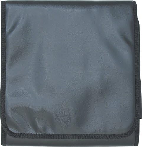 SAFE & SOUND GEAR Knife Roll Holds 36 Knives Black Imitation Leather