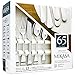 Mikasa 65 Piece Opulent Flatware Cutlery Dining Set for 12 - 18/10 Stainless Steel