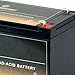 CB CHROMEBATTERY 12V 12AH Sealed Lead Acid (SLA) Rechargeable Battery - F2 Terminal - Deep Cycle Design - Replacement for Alarm Systems, Scooters, Emergency Lights, Toys, and More