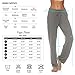 DIBAOLONG Womens Yoga Pants Wide Leg Comfy Drawstring Loose Straight Lounge Running Workout Legging Charcoal Grey XLthumb 3