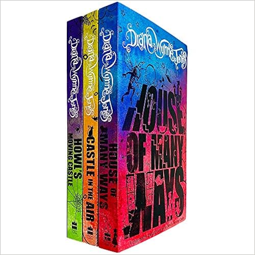 Land of Ingary Trilogy Howl's Moving Castle Complete Series 3 Books Collection Set (Howl's Moving Castle, Castle in the Air & House of Many Ways) - 