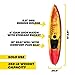 Ocean Kayak Scrambler 11 One-Person Sit-On-Top Recreational Kayak, Sunrise, 11 Feet 6 Inches