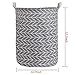 Toy Large Storage Bins, Folding Cylindric Waterproof of Coating Canvas Fabric Kids Laundry Basket/Nursery Hamper - Toy Storage/Toy Box/Toy Organizer