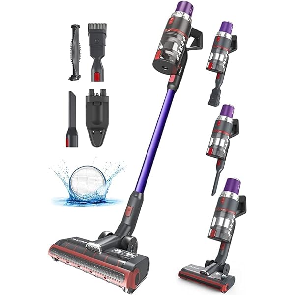 JASHEN V12S Cordless Stick Vacuum StackSocial, 46 OFF