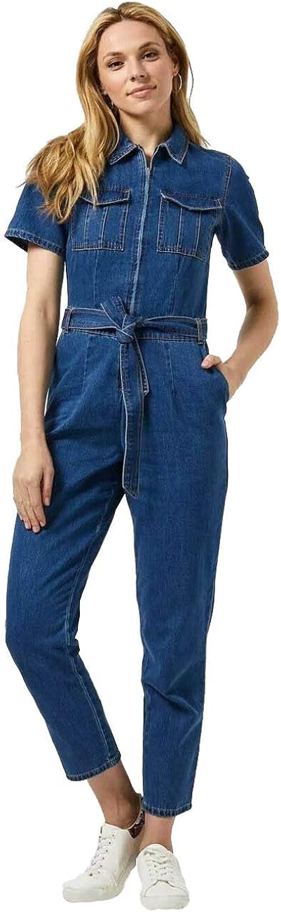 dorothy perkins denim boiler suit
