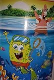 Nickelodeon SpongeBob Squarepants Sea Adventure Plush Throw; 46