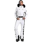 GSOU SNOW Womens Ski Suit One Piece Snowsuit Snowboard Slim Insulated Jumpsuit Jacket Waterproof Windproof for Outdoor Sports