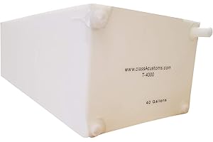CLASSACUSTOMS Class A Customs | T-4000-SP | One (1) Spouted 40 Gallon RV Fresh and Gray Water Holding Tank RV Concession