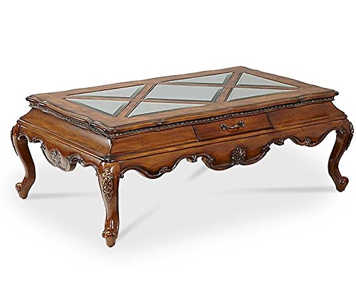 Lavelle Melange Coffee Table Living Room Furniture by Aico Amini (Cocktail & End & Console Table)