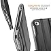 MoKo Case for Apple iPad 9.7 Inch 2018/2017（iPad5/iPad6）/iPad Air/iPad Air 2 Tablet - Slim Folding Stand Folio Cover Case with Document Card Slots, Multiple Viewing Angles, Black