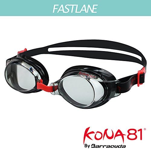 KONA81 K713 Optical Swim Goggle (#71395)– Corrective Lenses Triathlon for Adults, designed by Barracuda