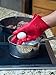 ACE Wear Silicone Heat Resistant BBQ Oven Gloves & Potholder For Grilling, Baking, & Cooking